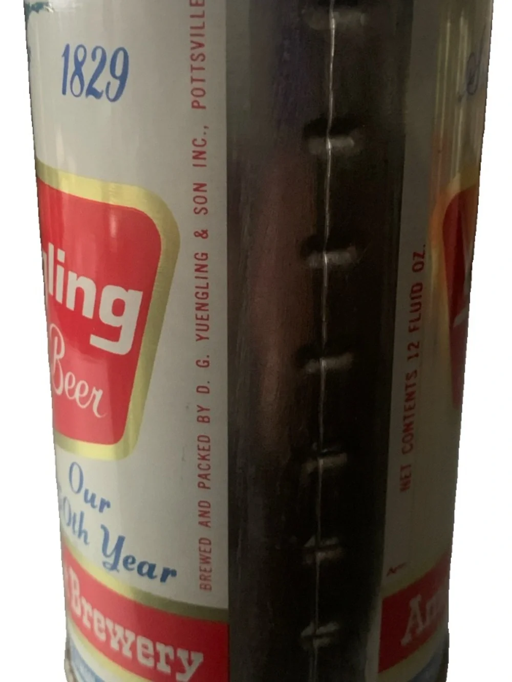 Vintage Beer Can Yuengling Premium Beer 150th Year Pull Tab Empty